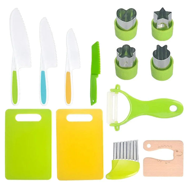 Children's Knives | 13-Piece Kitchen Set