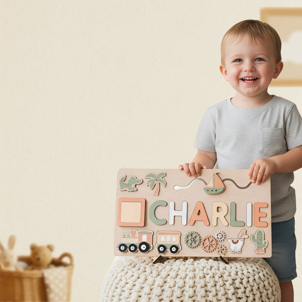 Personalized Name Puzzle - Custom Made for Your Child