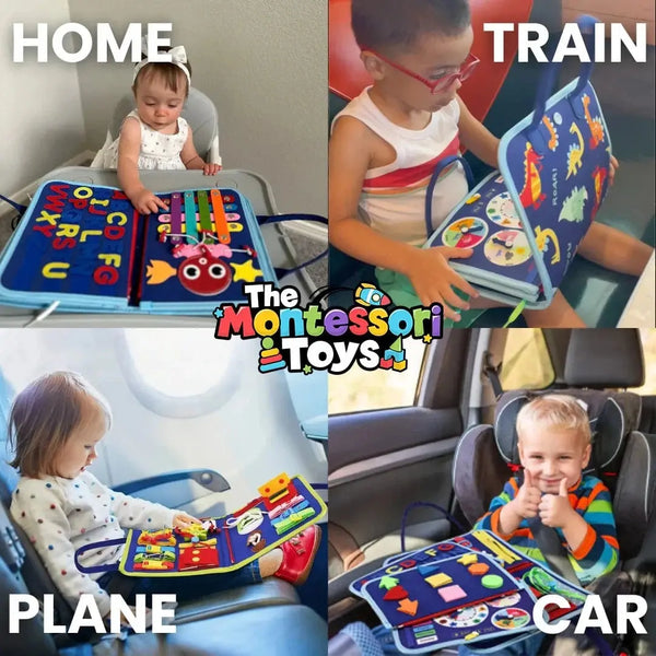7-in-1 Sensory Busy Board