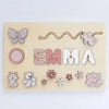 Unicorn personalized name puzzle