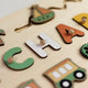 Pegs on Letters